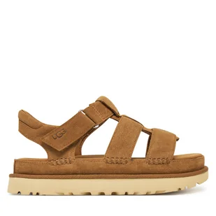 Sandały Ugg W Goldenstar Strap 1137890 Brązowy - Sandały damskie - miniaturka - grafika 1