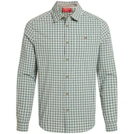 Koszulki sportowe męskie - Koszula Craghoppers NosiLife Nuoro Check Long Sleeved Shirt Rozmiar: XL / Kolor: jasnozielony - miniaturka - grafika 1