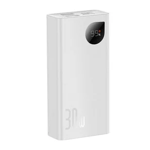 Szybko ładujący Power Bank Baseus Adaman2 10000mAh 30W (biały) - Powerbanki - miniaturka - grafika 8