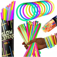 Biżuteria dla dzieci - Bransoletka świecąca w ciemności ARSA GO wielokolorowa 100 szt. - miniaturka - grafika 1