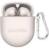Słuchawki - Canyon TWS-6 Bluetooth 5.3 - beżowy - miniaturka - grafika 1