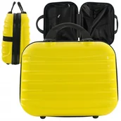 Walizki - KUFEREK PODRÓŻNY KOSMETYCZKA ABS na Walizkę Kosmetyki 11 L Bagaż Podręczny - miniaturka - grafika 1