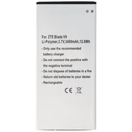 Baterie do telefonów - Bateria odpowiednia dla ZTE Blade V9, Li-Polymer, 3,7V, 3400mAh, 12,6Wh - miniaturka - grafika 1