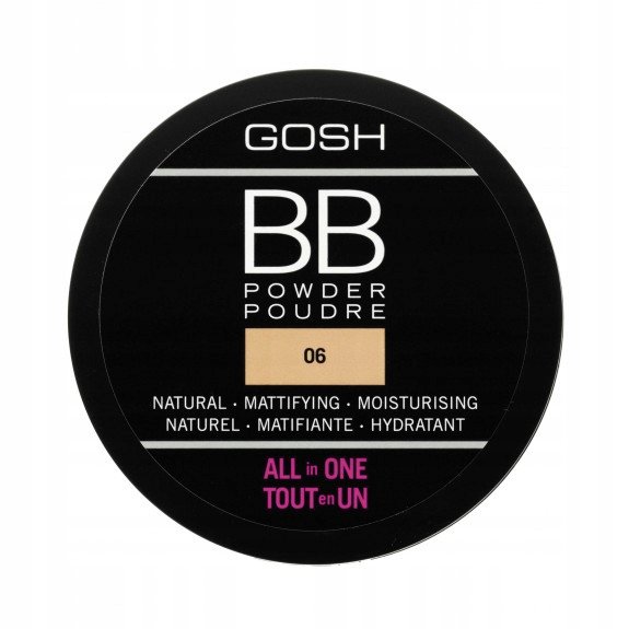 Gosh BB Powder prasowany puder 06 WARM BEIGE