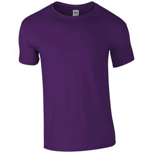 T-shirt Koszulka Fioletowa Gildan 100% Bawełna - Koszulki męskie - miniaturka - grafika 1