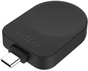 Akcesoria do smartwatchy - Fixed Ładowarka Charging Adapter for Powerstation Uni do Samsung Galaxy Watch 3 / 4 / 4 Classic / 5 / 5 Classic / 6 / 6 Classic / 7 / Active / Active 2 / Ultra, czarny - miniaturka - grafika 1