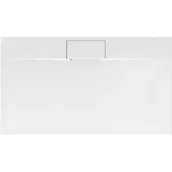 Brodziki prysznicowe - Rea Brodzik prysznicowy Bazalt Long White 80x120 - miniaturka - grafika 1