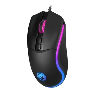Marvo Mysz M358, 7200DPI, optyczna, 7kl., przewodowa USB, czarna, do gry, podświetlona - Myszki - miniaturka - grafika 6
