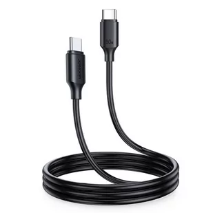 Joyroom kabel USB-C - USB-C 480Mb/s 60W 1m czarny (S-CC060A9) - Kable - miniaturka - grafika 1