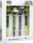 Długopisy - Długopis Mandalorian 4 sztuki kolorowe - miniaturka - grafika 1