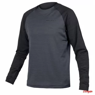 Koszulka Endura SingleTrack Fleece black - Koszulki rowerowe - miniaturka - grafika 1