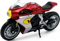 Samochody i pojazdy dla dzieci - MV AGUSTA Superveloce Ago motocykl 1:18 Welly 12862 metalowy - miniaturka - grafika 1