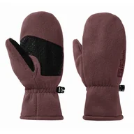Rękawiczki dla dzieci - Dziecięce rękawiczki polarowe Jack Wolfskin FLEECE MITTEN K boysenberry - 92 - miniaturka - grafika 1