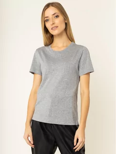 Koszulki i topy damskie - Guess T-Shirt Krystal Tee W01I70 K46D0 Szary Regular Fit - grafika 1