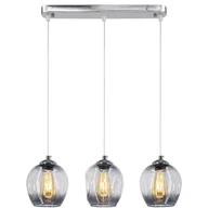 Lampy sufitowe - Lampa wisząca ATENA 8182/3 8C BL Elem - miniaturka - grafika 1
