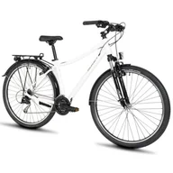 Rowery - Rower trekkingowy ROMET Wagant Suv L PV B U18 28 cali Biały - miniaturka - grafika 1