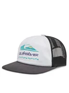 Czapki męskie - Quiksilver Czapka z daszkiem Oasis AQYHA05374 Biały - miniaturka - grafika 1