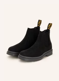 Botki damskie - Dr. Martens Botki Chelsea 2976 Thick Welt schwarz - grafika 1