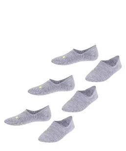 FALKE Uniseks - dzieci Stopki Cool Kick Invisible 3-Pack K IN Miękki, Oddchający, Szybkoschnący niewidoczne jednokolorowe 3 Pak, Szary (Light Grey 3400), 27-30 (3-6 lata) - Skarpetki damskie - miniaturka - grafika 1