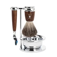 Maszynki do golenia i wkłady - Muhle Rytmo, Zestaw do golenia 4-częściowy, Maszynka Gillette Fusion (S81H220SF) - miniaturka - grafika 1