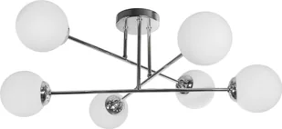 Lampa wisząca Orno LEIA 6P E27, lampa wisząca, max. 6x60W, chrom - Lampy sufitowe - miniaturka - grafika 1