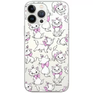 Etui Disney dedykowane do Iphone 13 PRO MAX, wzór: Marie 003 Etui częściowo przeźroczyste, oryginalne i oficjalnie licencjonowane - Etui i futerały do telefonów - miniaturka - grafika 1