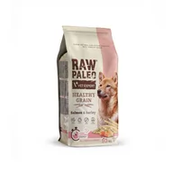 Sucha karma dla psów - Raw Paleo Healthy Grain Adult Salmon Barley Sucha Karma Z Łososiem Dla Psów Dorosłych 10kg - miniaturka - grafika 1