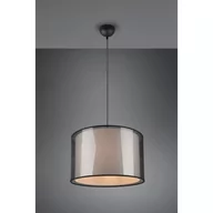 Lampy sufitowe - Burton lampa wisząca 1-punktowa czarna 311400132 - miniaturka - grafika 1