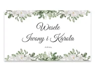 Wesele i ślub - Plakat Weselny personalizowany - 60x40 cm - miniaturka - grafika 1