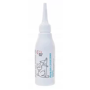 OVERZOO Płyn do czyszczenia uszu 75ml - Pielęgnacja uszu i oczu zwierząt - miniaturka - grafika 1