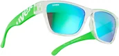 Okulary sportowe - Uvex Okulary rowerowe dziecięce sportstyle 508 clear green 4043197264981 - miniaturka - grafika 1