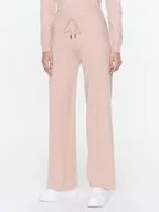 Spodnie sportowe damskie - Liu Jo Sport Spodnie dresowe TA3049 MS005 Beżowy Loose Fit - miniaturka - grafika 1