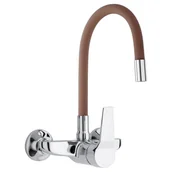 Baterie kuchenne - Bateria kuchenna ścienna elastyczna wylewka kran - Yoka - miniaturka - grafika 1