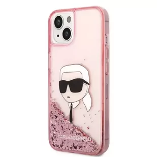 Etui Karl Lagerfeld KLHCP14MLNKHCP do iPhone 14 Plus 6,7" hardcase Glitter Karl Head - Etui i futerały do telefonów - miniaturka - grafika 3