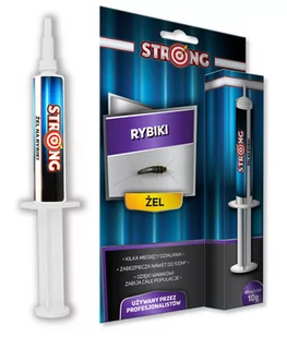 SILNY ŻEL NA RYBIKI CUKROWE SREBRZYKI STRONG 10G - Zwalczanie i odstraszanie szkodników - miniaturka - grafika 1