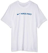 Koszulki męskie - Nike M NK Dry Tee PRO koszulka męska, biała, L - miniaturka - grafika 1