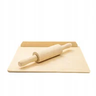 Zabawki interaktywne dla dzieci - DREWNIANY ZESTAW DO ZABAWY MAŁA KUCHARKA PRZYBORY KUCHENNE MONTESSORI EKO - miniaturka - grafika 1