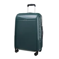 Walizki - Średnia walizka PUCCINI VOYAGER 2.0 PC052B 5 Zielona - miniaturka - grafika 1