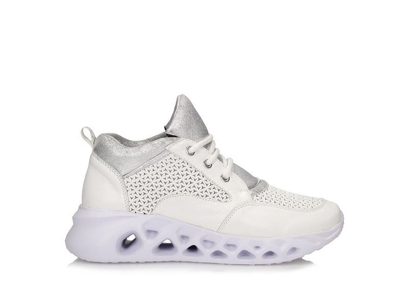 Sneakersy damskie Toscanio MU 872 białe, 38