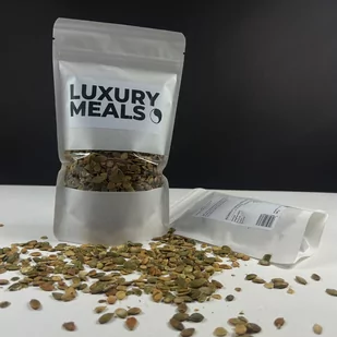 Pestki dyni prażone 100g - Ziarna i nasiona roślin strączkowych - miniaturka - grafika 1