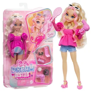 Barbie Dream Besties Lalka Modowa Malibu Kosmetyczka - Lalki dla dziewczynek - miniaturka - grafika 1