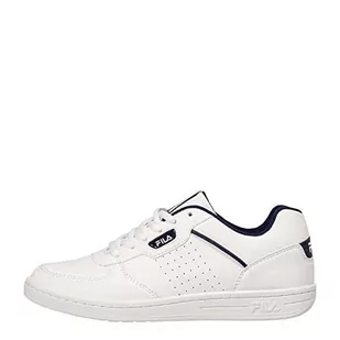 Fila Dziecięce buty typu C. Court Tenisówki unisex, Biały średniowieczny niebieski, 36 EU - Trampki damskie - miniaturka - grafika 1