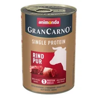 Mokra karma dla psów - animonda GranCarno Adult Single Protein Woł. pur 12x400 g - miniaturka - grafika 1