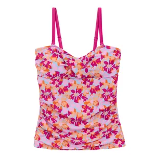 Top Tankini W Kwiaty Dla Pań I Panów Aceana III Summer - Stroje kąpielowe - miniaturka - grafika 1