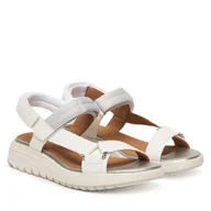 Sandały damskie - Sandały Geox D Flextride S D65BSD 05415 C1236 Biały - miniaturka - grafika 1