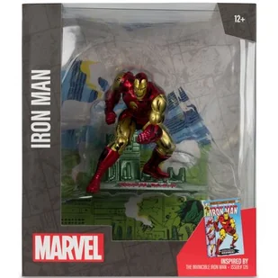Figurka MCFARLANE Marvel Iron Man - Gadżety dla graczy - miniaturka - grafika 1