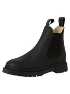 Botki damskie - Tamaris Damskie sztyblety 1-26829-41, czarny, 38 EU - miniaturka - grafika 1