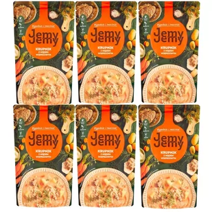 JemyJemy Krupnik z mięsem wieprzowym 450 g x 6 sztuk - Szybkie dania obiadowe - miniaturka - grafika 1