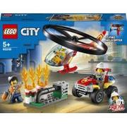 Klocki - LEGO City Helikopter strażacki leci na ratunek 60248 - miniaturka - grafika 1