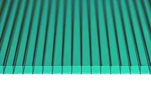 Poliwęglan komorowy 1000x1050 turkusowy 10 mm - Inne materiały budowlane - miniaturka - grafika 1